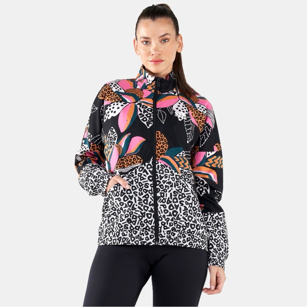 Adidas x Farm Rio - Farm Rio Print Relaxed Lightweight Windbreaker